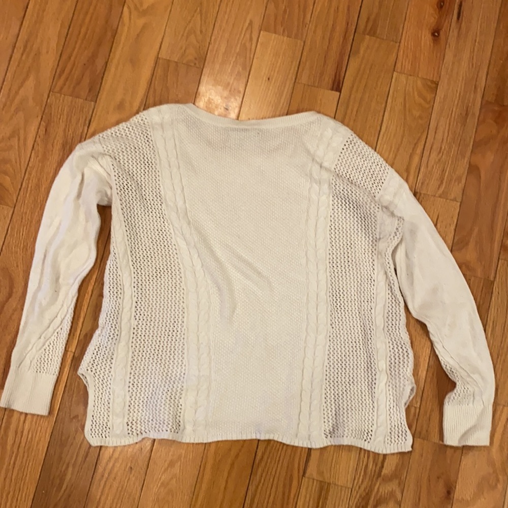 White sweater - Picture 3 of 3